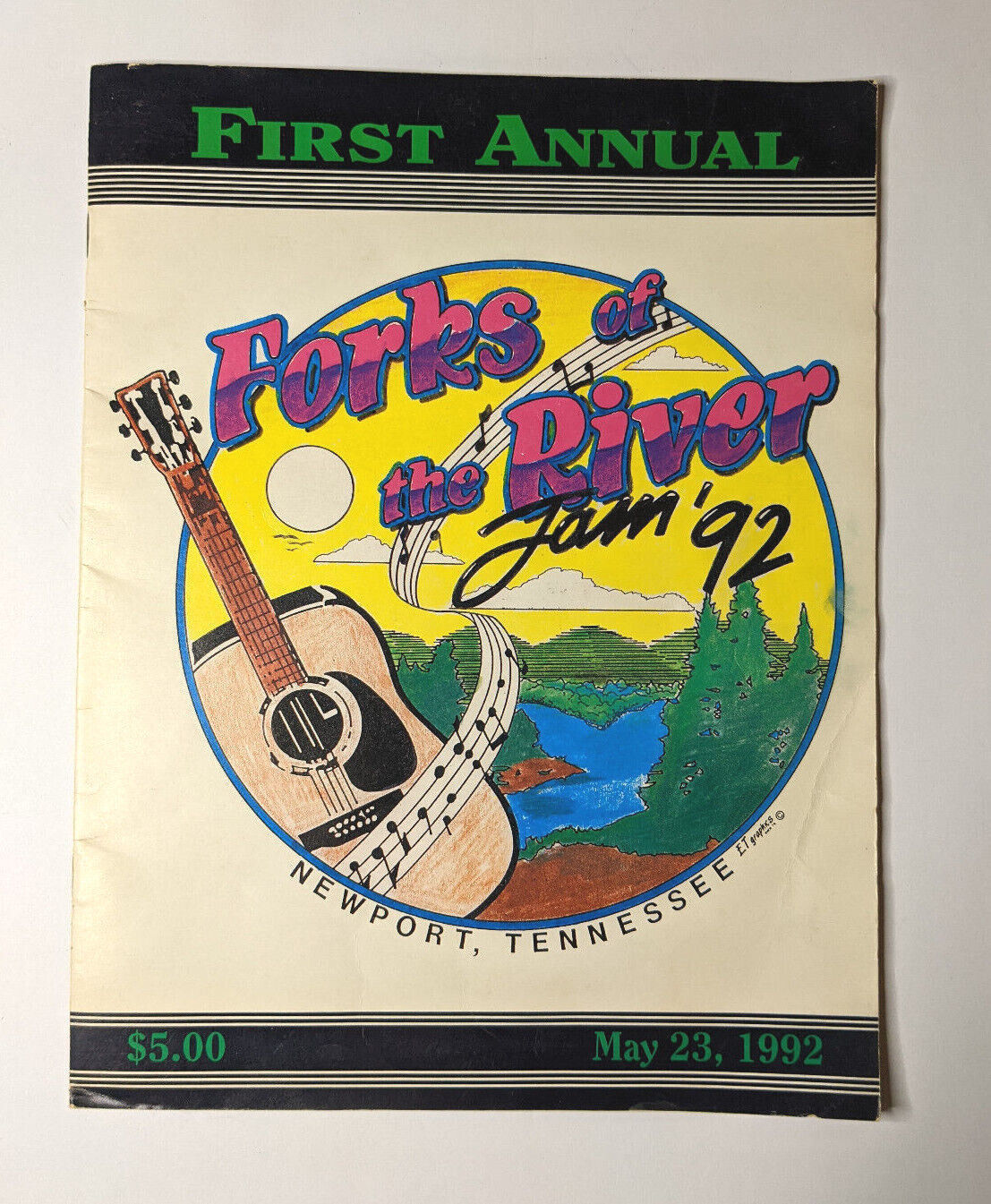 1992 1st Annual Forks Of The River Jam Willie Nelson Jennings Tritt Loveless  Tn