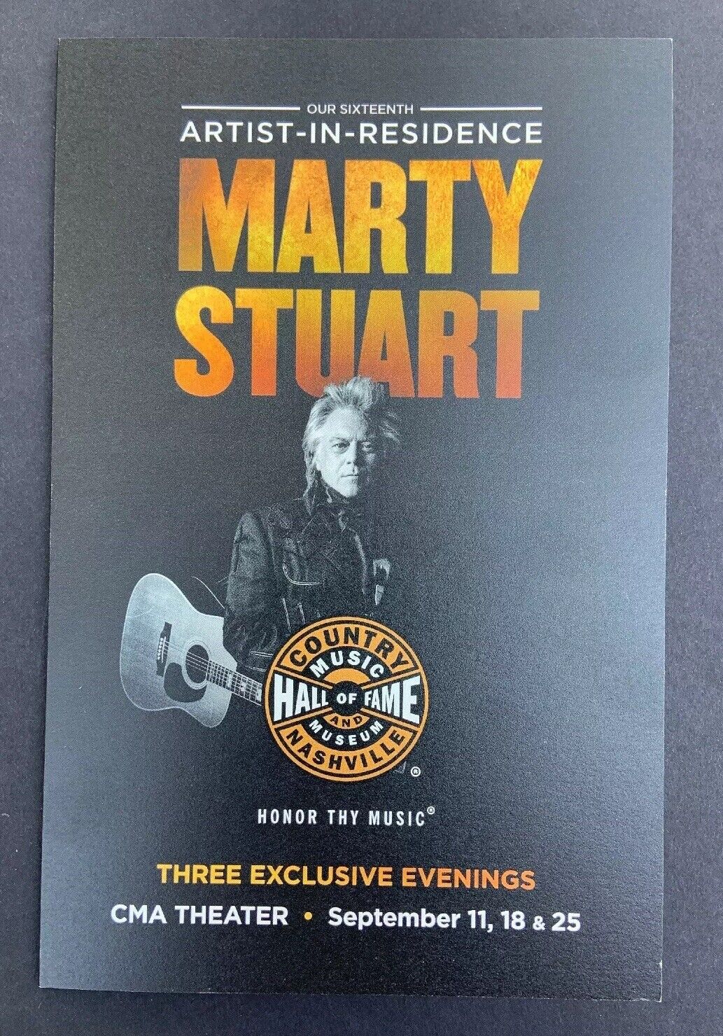 Marty Stuart Artist In Residence Country Music Hall Of Fame And Museum Program